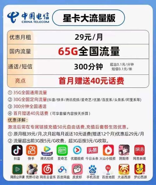 畅享29元套餐：性价比之王，满足日常通话需求