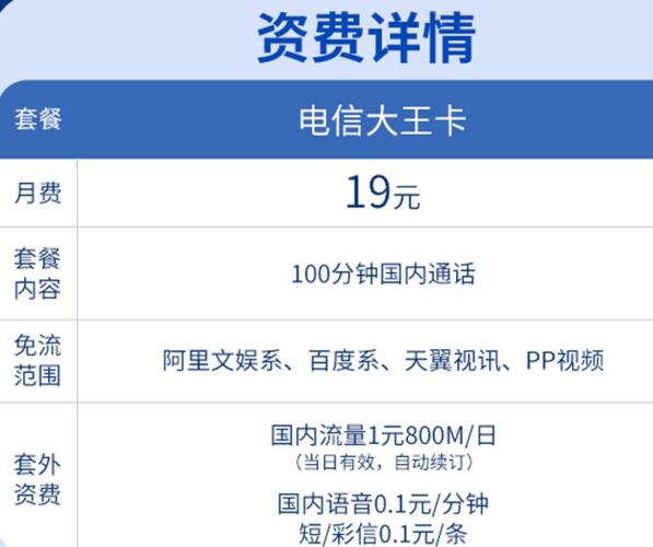 电信大王卡19元套餐：性价比之王，适合哪些人？