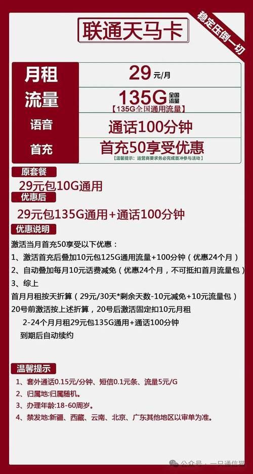 29元203G联通流量卡：满足你日常上网需求的性价比之选