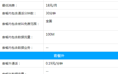 武汉移动套餐价格表（2023）