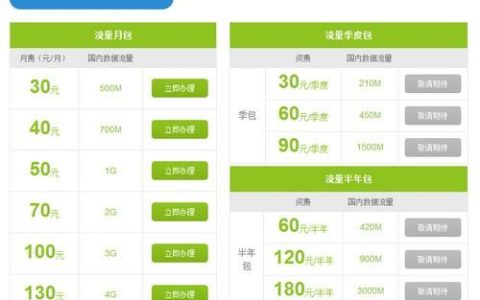 湖北移动38元无限流量套餐详细资费信息